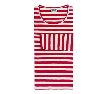 Nørgaard Paa Strøget Tee l/s Broadway KIDS Red/Ecru